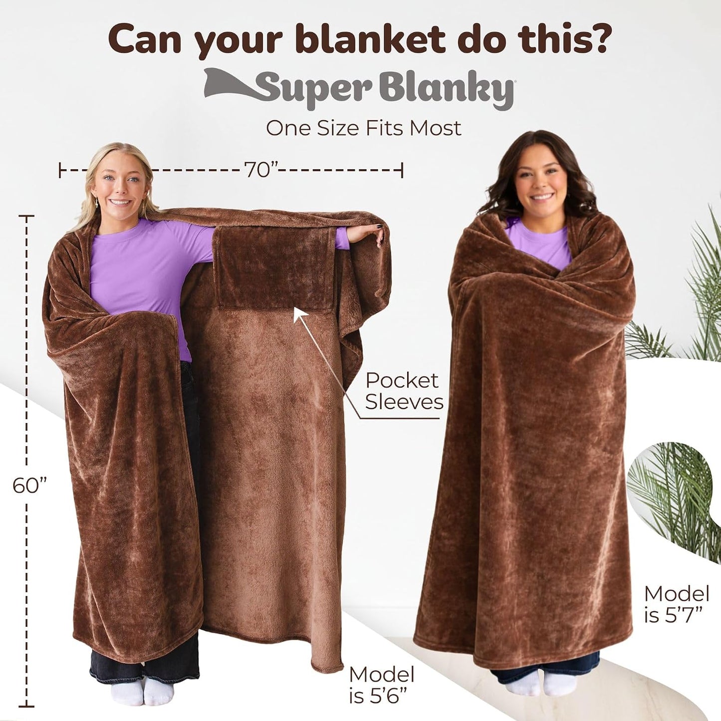 Wearable Blankets for Women & Men, Graduation Day Gift for Her, Cozy Gifts for Women, Wife Birthday Gifts Ideas