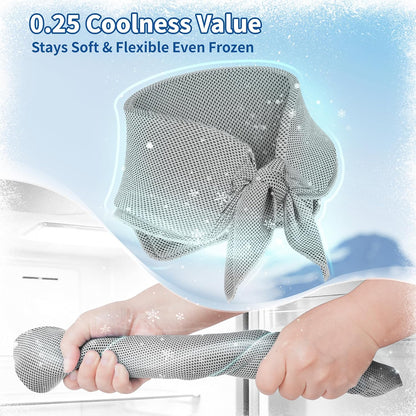 Widened Cooling Neck Wraps Long Lasting Neck Ice Pack Wrap