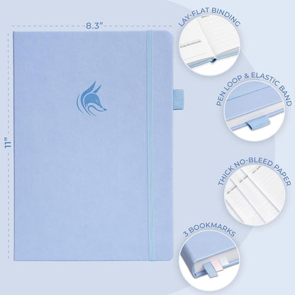 Clever Fox Mental Health & Anxiety Journal CBT Prompts 5.8x8.3 Lavender