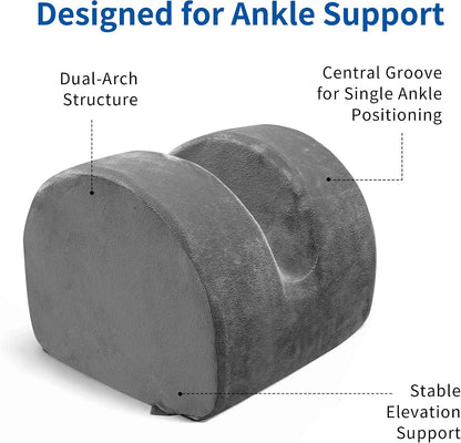 Eiury Knee Replacement Pillow for Post-Op Leg Elevation & Extension Support – Heel-Lift Wedge for Lower-Limb Alignment and Comfortable Rest