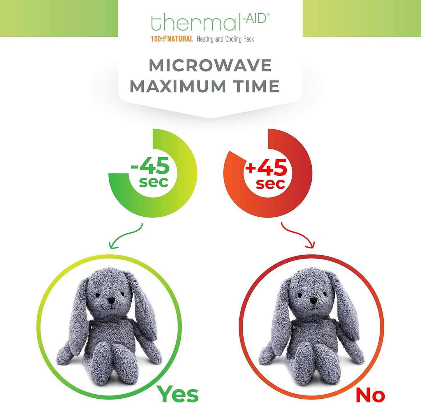 Thermal-Aid® (Olli The Koala) – Washable Heating Pad & Ice Pack – Plush Hot/Cold Pack with Natural Corn Filling – Reusable Comfort