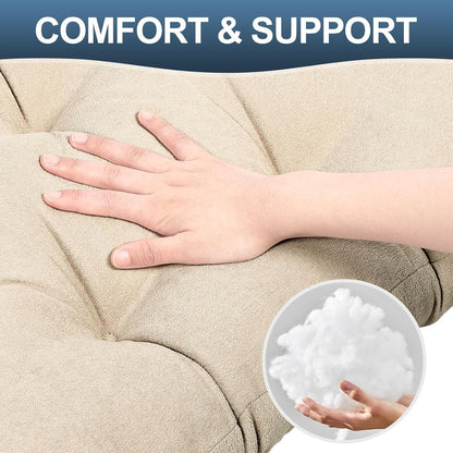 Back Pillow for Recliner Lumbar Support Pillow Soft and Fluffy Back Support Cushion Thick Lumbar Cushion for Chairs, Recliners,Sofa, Couch and Bed for Pain Relief