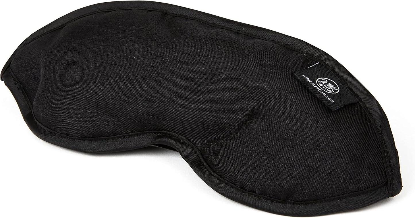 Wild Essentials Infusion Sleep Mask Infused with French Lavender, Includes resealable Pouch to Keep Fresh, Nose Bridge to Block Light Below Eyes, Aromatherapy, Calming, Relaxing, Purple
