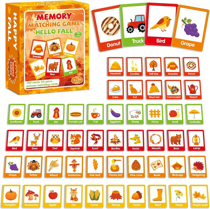 gisgfim 100 PCS Memory Matching Game Famous Paintings Concentration Memory Card for Adults Learning Educational Game A Fun & Fast Artworks Theme Matching Games