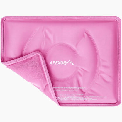 APEXUP Gel Ice Packs for Injuries Reusable, Flexible Double Sided Cold Packs for Injuries, Ice Pack for Knee, Shoulder, Back, Hip, Leg, Arm (Blue, 11.5"x7.5", 1PK)