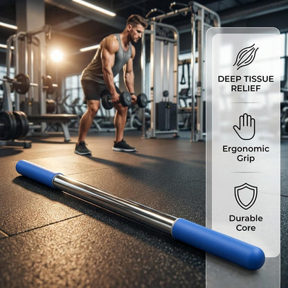 17.5”Muscle Roller Massage Roller Stick for Myofascial Release