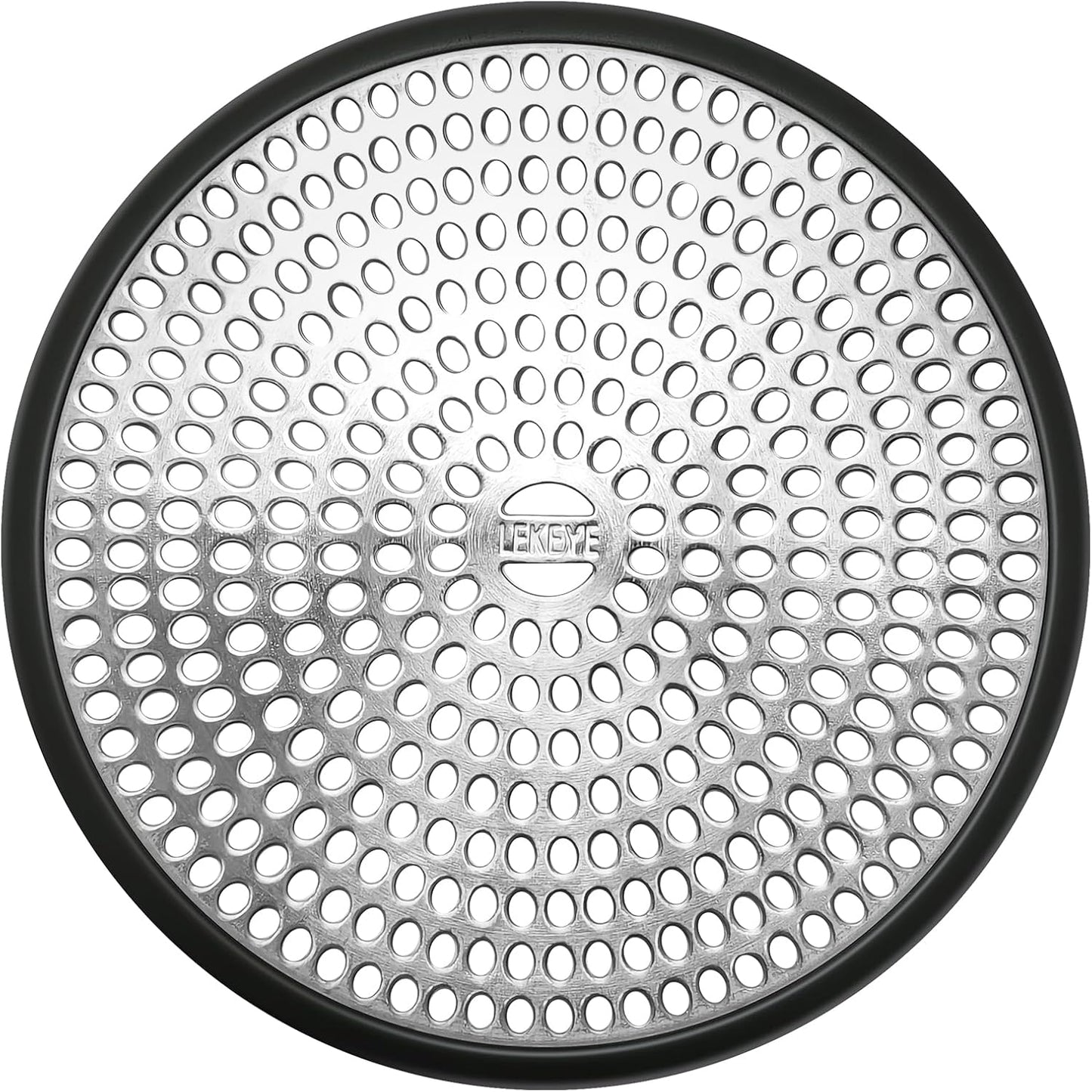 LEKEYE Shower Drain Hair Catcher/Strainer/Stainless Steel and Silicone
