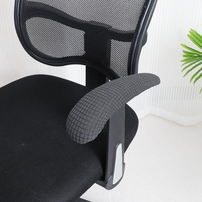 FORCHEER Office Chair Armrest Cover with Zipper 15inch Stretchable Water Resistant Computer Office Chair Arm Rest Slipcover for Desk Chairs Arm 2Pack-Army Green