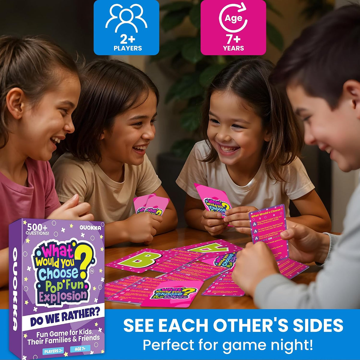 Travel Card Game for Teens, Kids, Adults - Party Games for Family Nights