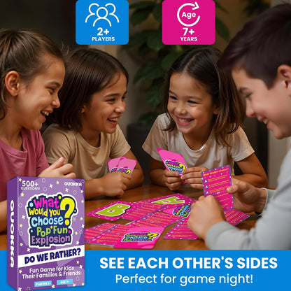 Travel Card Game for Teens, Kids, Adults - Party Games for Family Nights