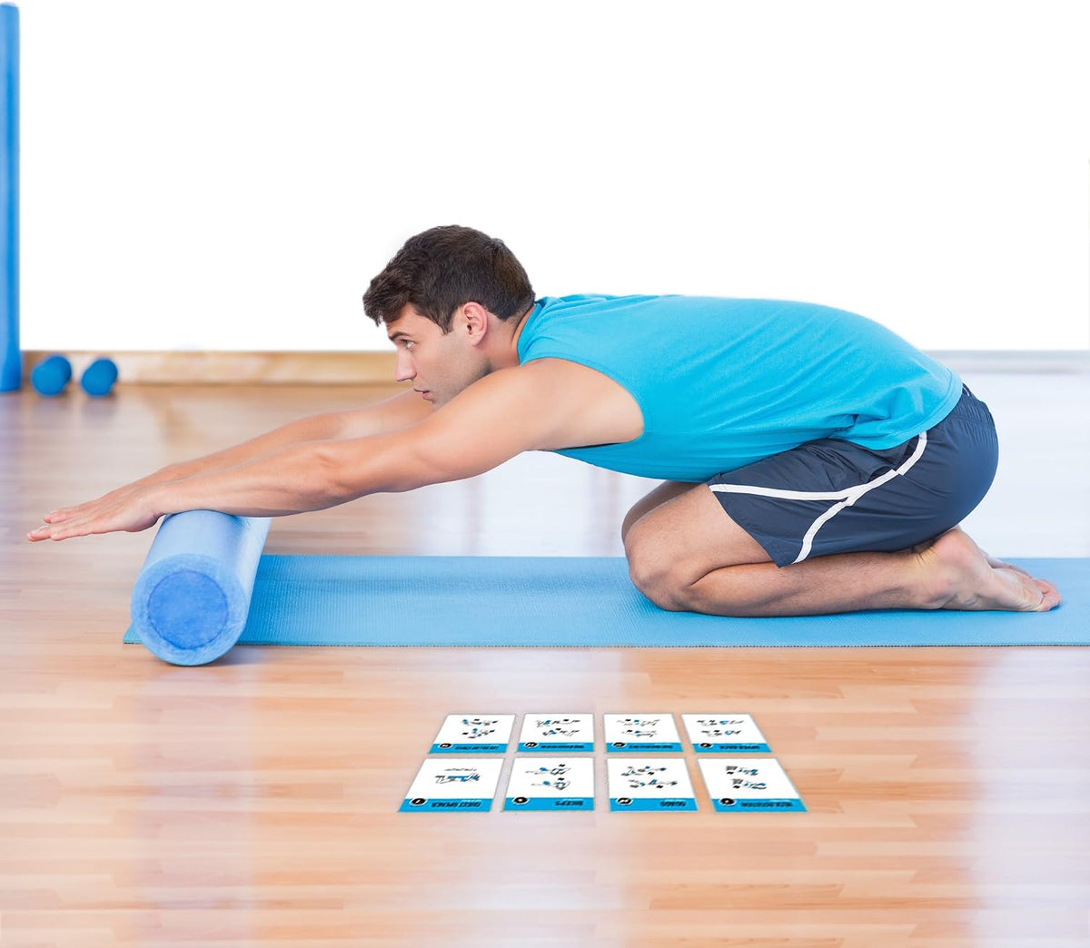 NewMe Fitness Pilates Workout Cards, Fitness Deck for Women and Men