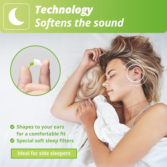 Alpine SleepSoft | Reusable Earplugs for Sleeping