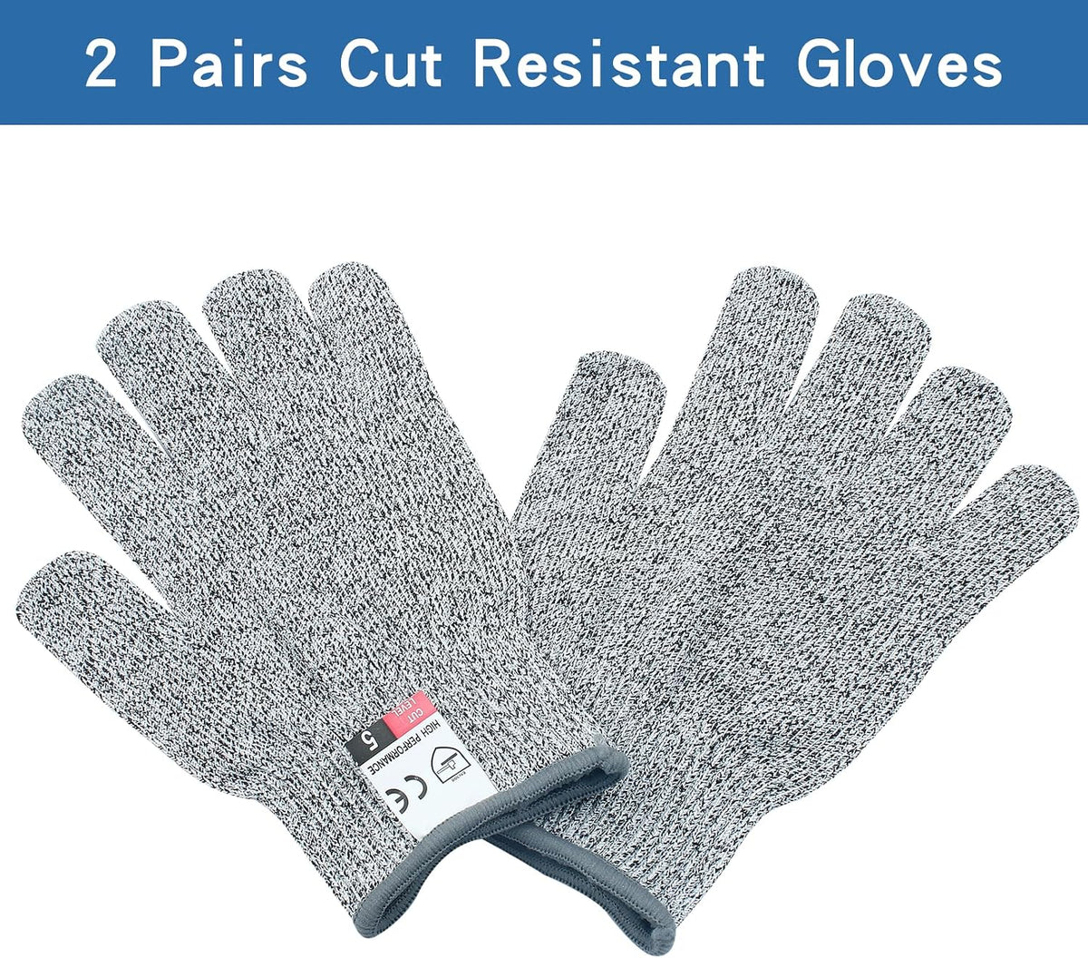 Zorfeter Cut Resistant Gloves for Kids