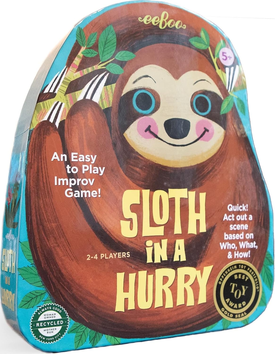 eeBoo Gathering a Garden Board Game - Award Winning Patience & Plant Counting Garden Game, Screen-Free Fun for 2-4 Players, Kids Ages 5 and up
