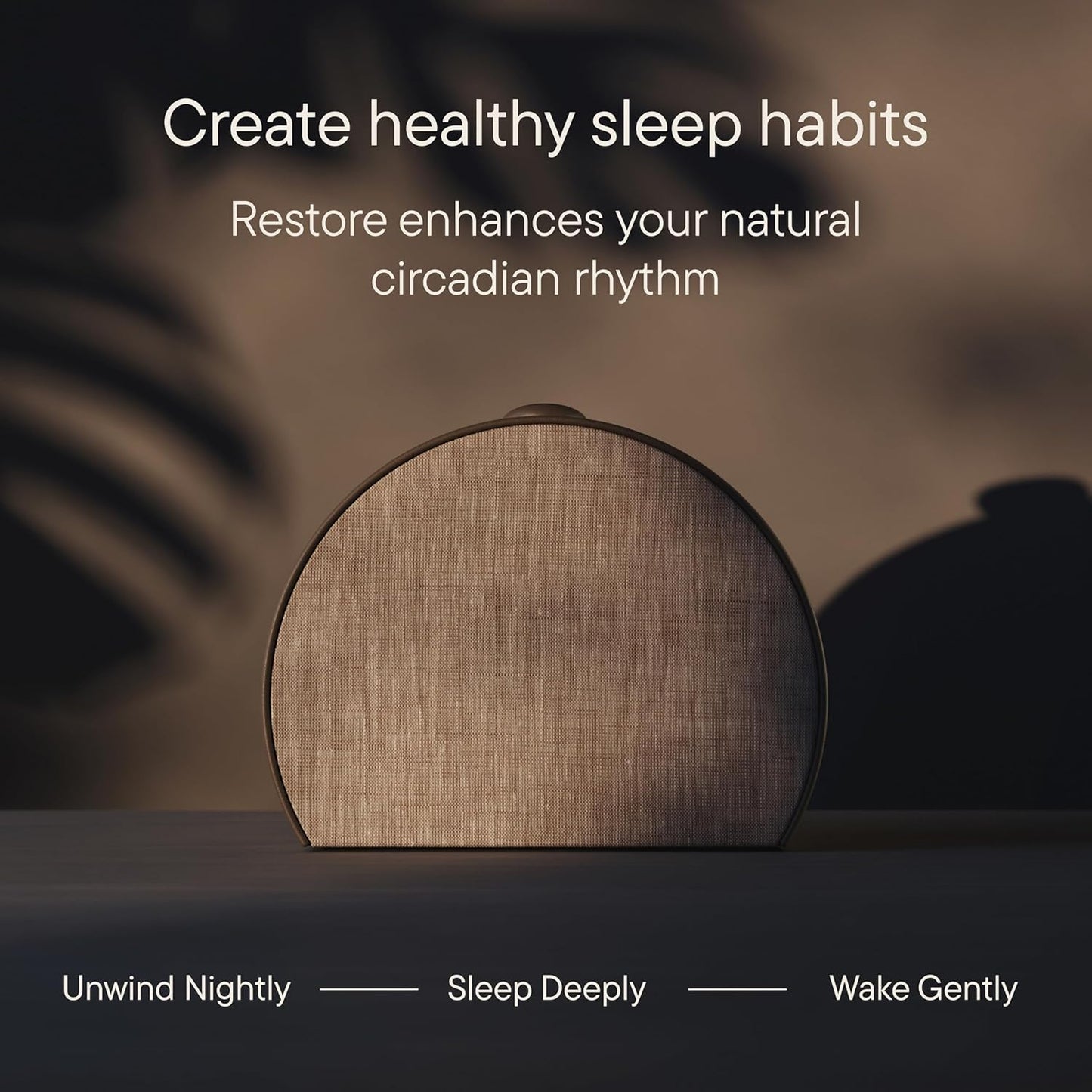 Hatch Restore 3 | Sunrise Alarm Clock, Smart Light, Sleep Audio (Putty) | White Noise Machine & Sunrise Alarm Light, 80+ Sleep Sounds, Screen-Free Bedtime Routine with Meditations via Hatch Sleep App