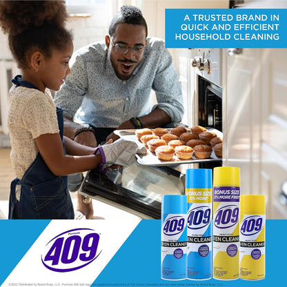 Formula 409 Heavy Duty Oven and Grill Cleaner Spray, Lemon Scent, 14.5 Oz