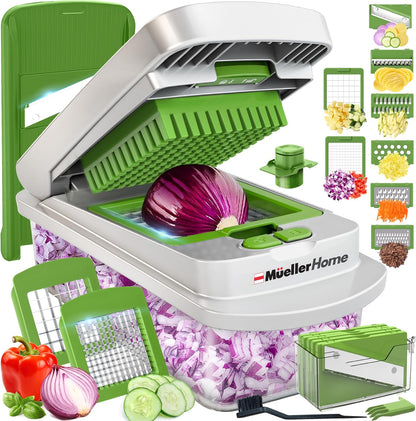 Mueller Pro-Series All-in-One, 12 Blade Mandoline Slicer for Kitchen