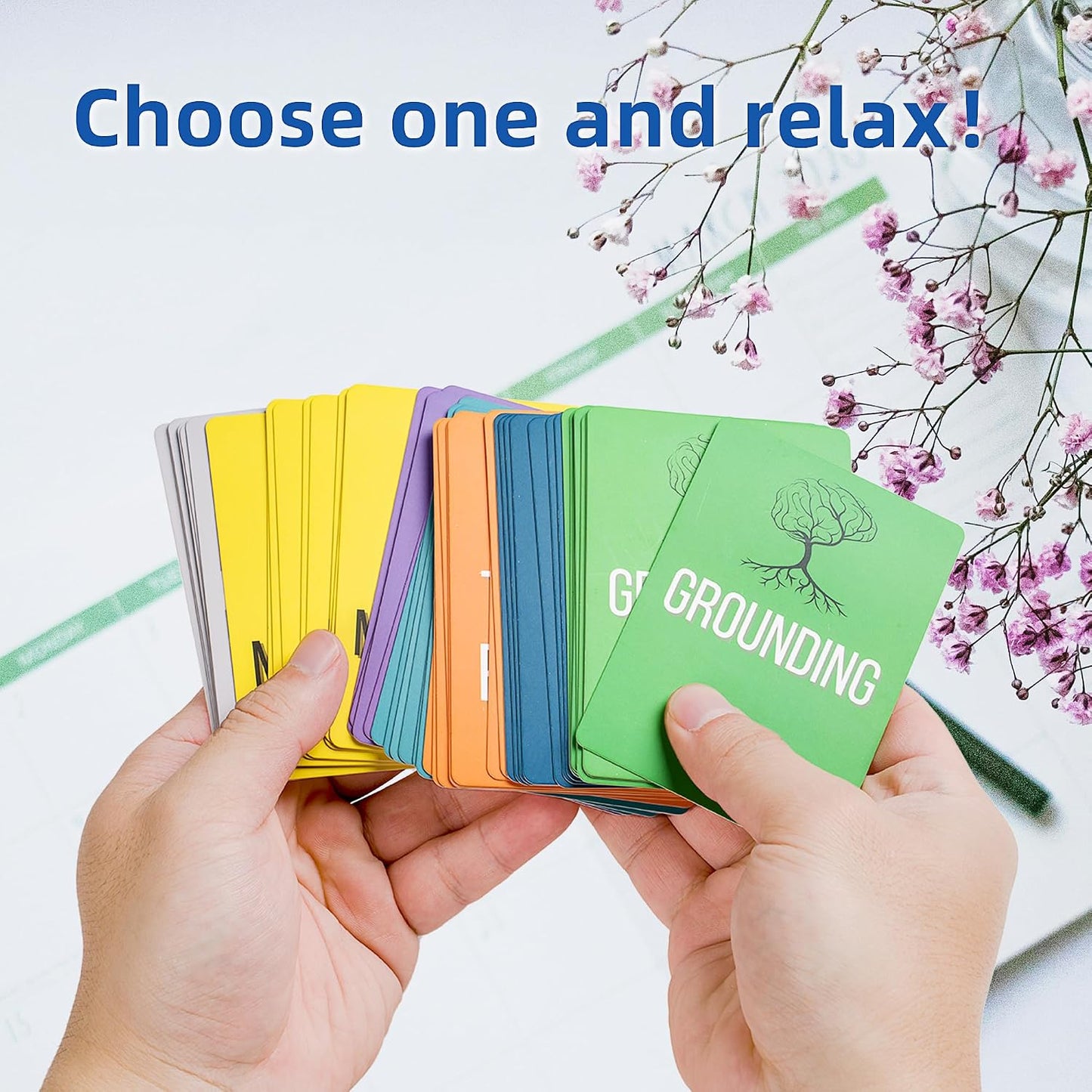 Somatic Therapy Exercise Cards for Nervous System Regulation - 50 Somatic Therapy Coping Skill Flashcards | Infassic Polyvagal Theory Card Deck | Grounding, Trauma Release, CPTSD Healing - 2.75”x3.9”