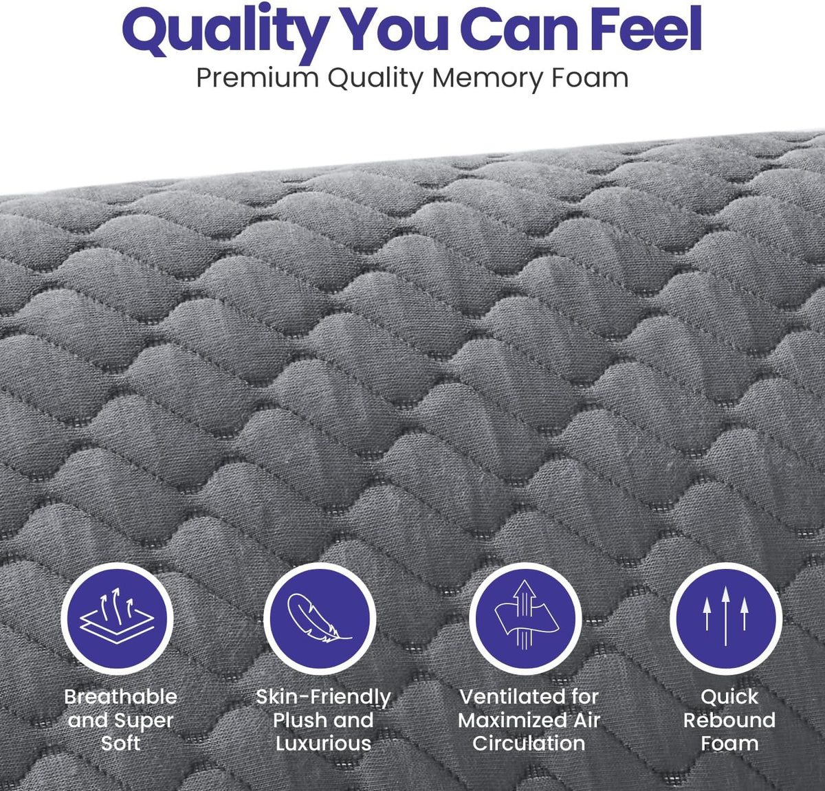 Sidney Sleep Adjustable Curved Pillows for Neck and Shoulder Support with Extra Shredded Fill - Cervical Contour Pillow for Side and Back Sleepers - Queen Size 19" x 29" CertiPUR-US Certified (White)