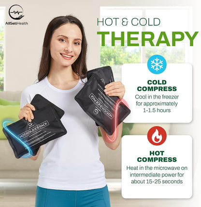 Extra Large Reusable Gel Ice Pack for Injuries (23"x15") | Large Ice Pack for Back Pain Relief, Post Surgery Recovery, Flexible Cold Pack for Lower Back Pain