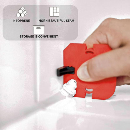 Caulking Tool Kit with Caulk Remover & Putty Knife Scraper | Multifunctional Caulking Tool Set with Caulk Remover, Professional Putty Knife Scraper for Smooth, Clean Sealant Joint