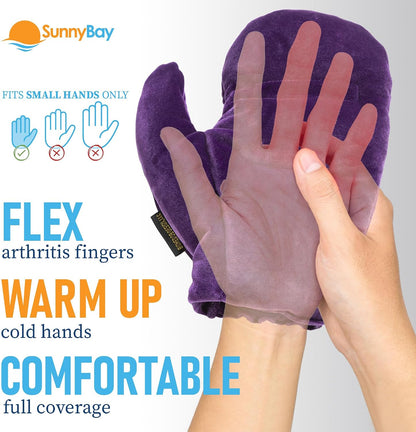 SunnyBay Microwavable Heated Eye Mask, Moist Compress, 7.9x4.3 inch, Purple