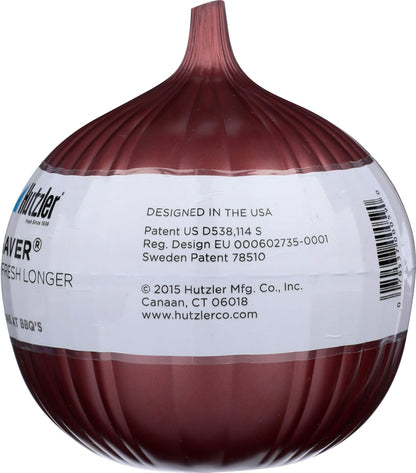Hutzler Red Onion Saver Storage Container - Cut Onions Stay Fresh Longer