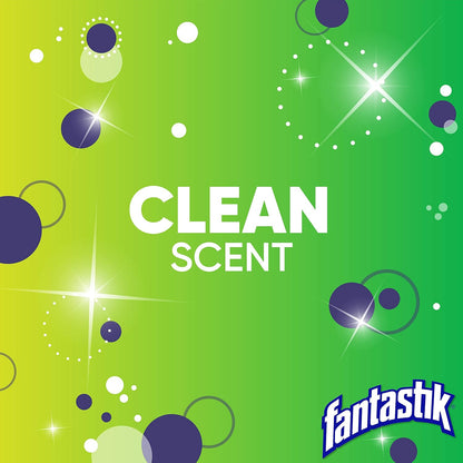 Fantastik All Purpose Cleaner, Multipurpose Surface Cleaner & Kitchen Grease Removal, Packaging Designed to Prevent Leakage and Breakage, Fresh Scent, 32 Fl Oz