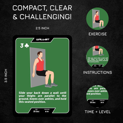 BREAKING LIMITS Workout Cards Deck - Bodyweight Exercise & Pilates Cards