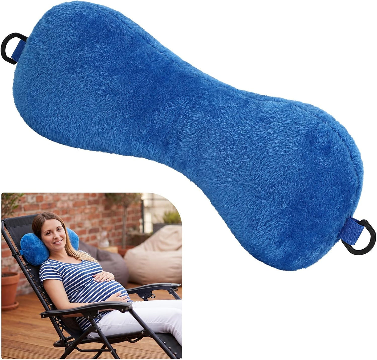 Colingmill 1 Pc Neck Pillow for Recliner Chair Headrest,Grey