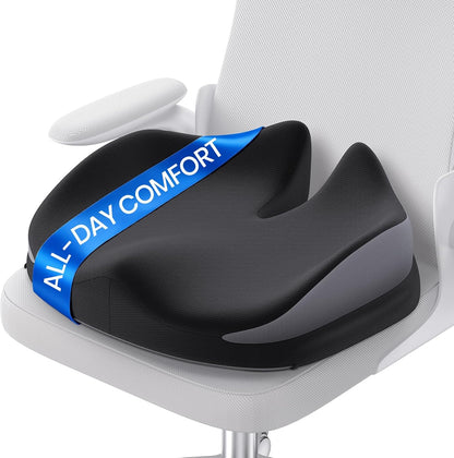 Benazcap Memory Foam Seat Cushion, Ergonomic Office Chair Cushion