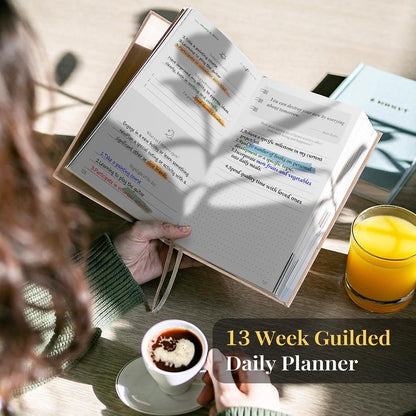 Self Care Guided Journal for Women，Gratitude Journal & ADHD Planner A5Beige | ADHD Planner, Mental Health & Anxiety Guided Journal for Women, Better Everyday