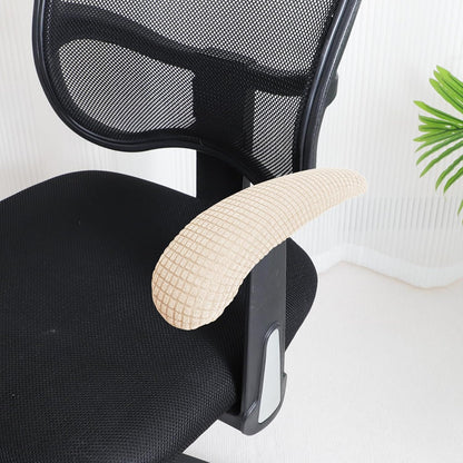 FORCHEER Office Chair Armrest Cover with Zipper 15inch Stretchable Water Resistant Computer Office Chair Arm Rest Slipcover for Desk Chairs Arm 2Pack-Army Green