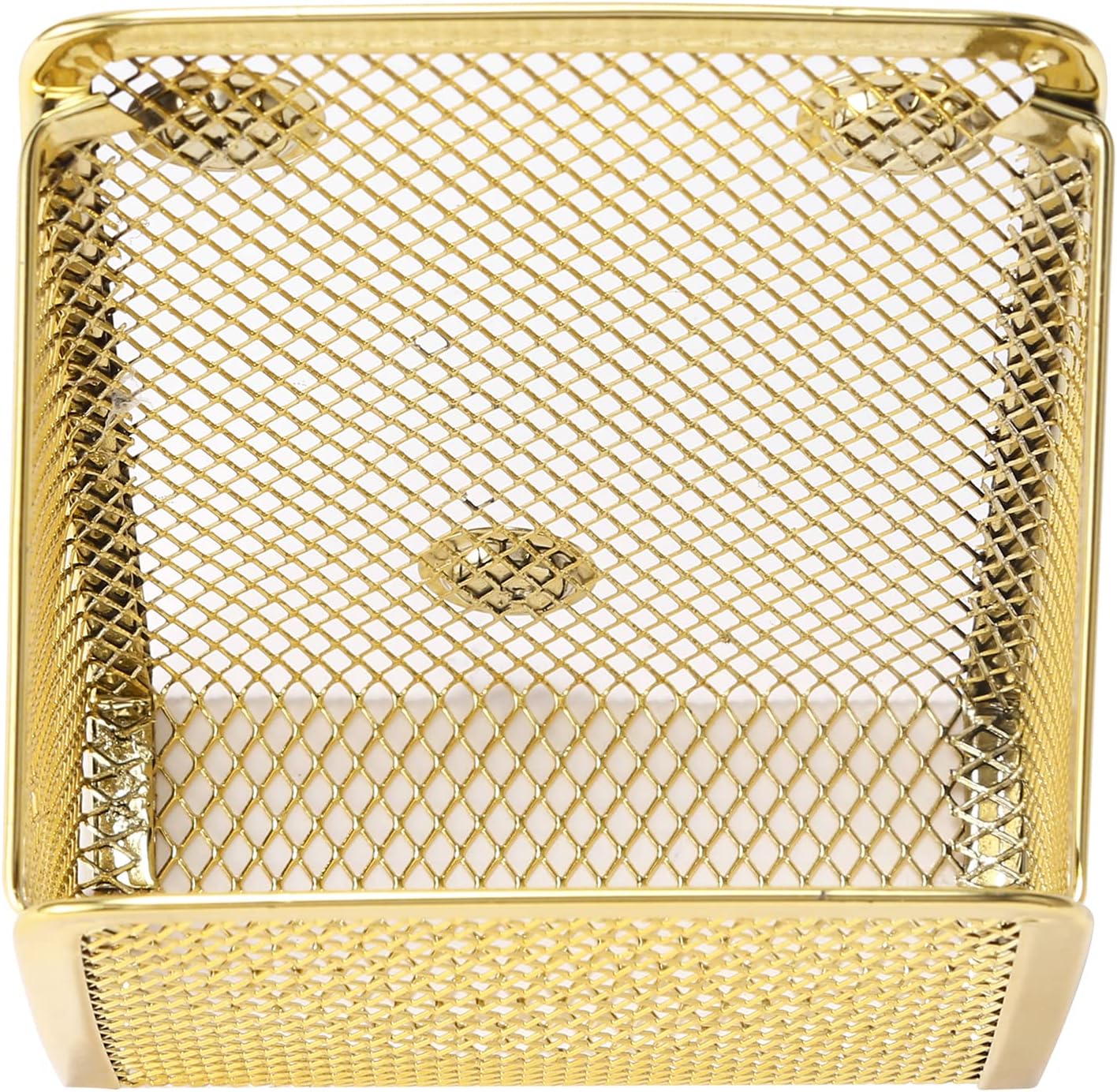 Magnetic Pencil Holder,Mesh Stainless Steel Pen Basket, Metal Writing Utensil Storage Organizer for Whiteboard,Blackboard,Kitchen, Locker, Home, or Office | Metal Writing Utensil Storage Organizer for Whiteboard,Blackboard,Kitchen, Locker, Home, or Office