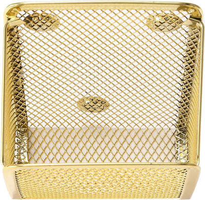 Magnetic Pencil Holder,Mesh Stainless Steel Pen Basket, Metal Writing Utensil Storage Organizer for Whiteboard,Blackboard,Kitchen, Locker, Home, or Office | Metal Writing Utensil Storage Organizer for Whiteboard,Blackboard,Kitchen, Locker, Home, or Office