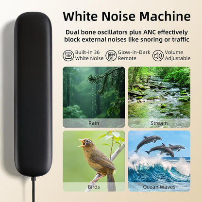 Under Pillow Bone Conduction Speaker, Portable White Noise Machine