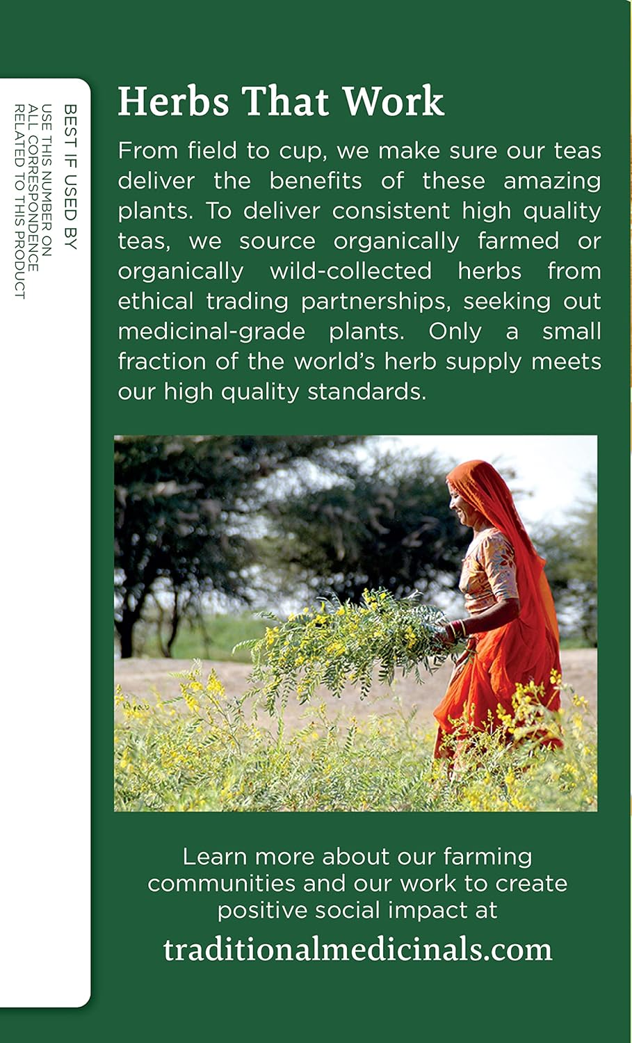 Traditional Medicinals Tea, Organic Ginger, Healthy Digestion, Pleasantly Spicy & Warming, 16 Tea Bags