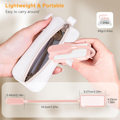 Gritin 16 LED Rechargeable Book Light for Reading in Bed | Eye Caring 3 Color Temperatures,Stepless Dimming Brightness,80 Hrs Runtime,Lightweight Flexible Clip on Light for Book Lovers
