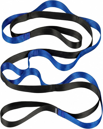 Acozycoo Stretching Strap with Loops for Physical Therapy,Knee,Calf,Back | Yoga Strap for Stretching,Non-Elastic Stretch Band,Rehab,Pilates,Flexibility Training,Hamstring,Leg Lifter,Fascia,Leg,Hip