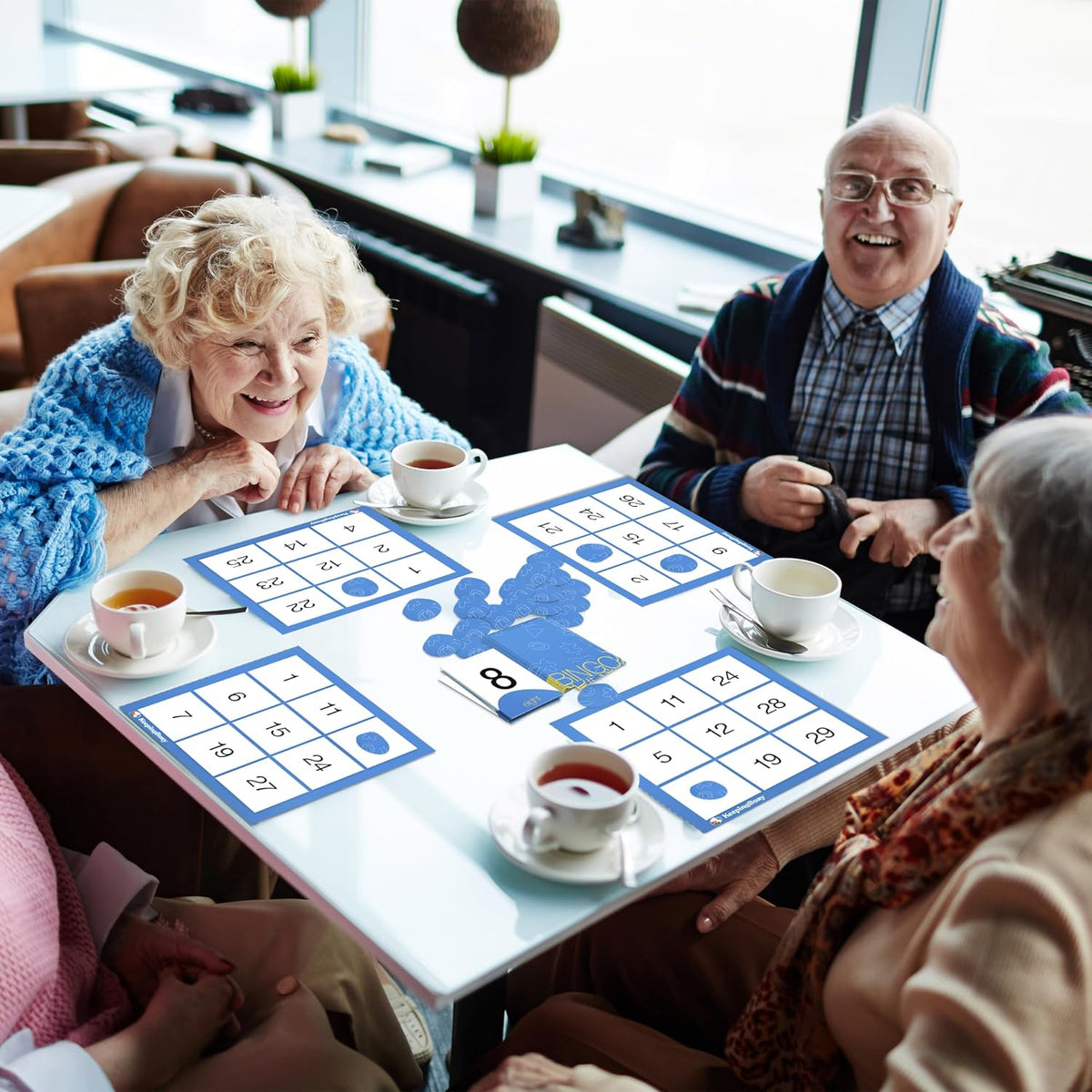 Keeping Busy Expressions Set 1 Dementia Activities for Seniors | Alzheimer Products for Elderly Patients | Fun Memory Game Toy & Cognitive Brain Puzzle for Senior Citizens w/Memory Loss or Alzheimers