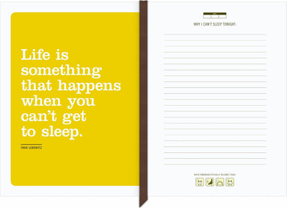 Knock Knock I Can't Sleep Inner-Truth Journal