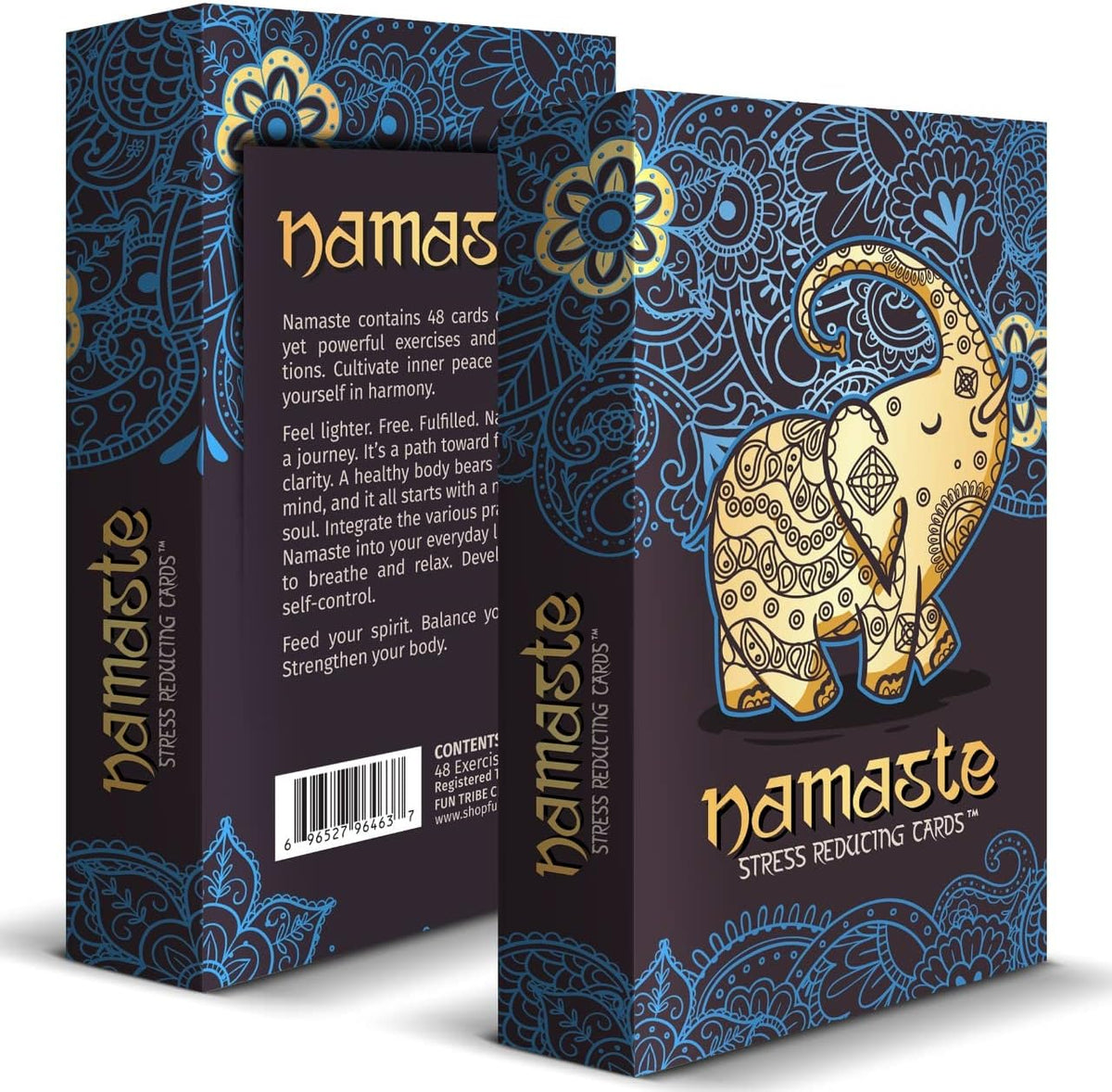 Namaste Mindfulness Cards - Stress & Anxiety Relief, Meditation Cards - Self Care Gifts for Women - MSS Inc