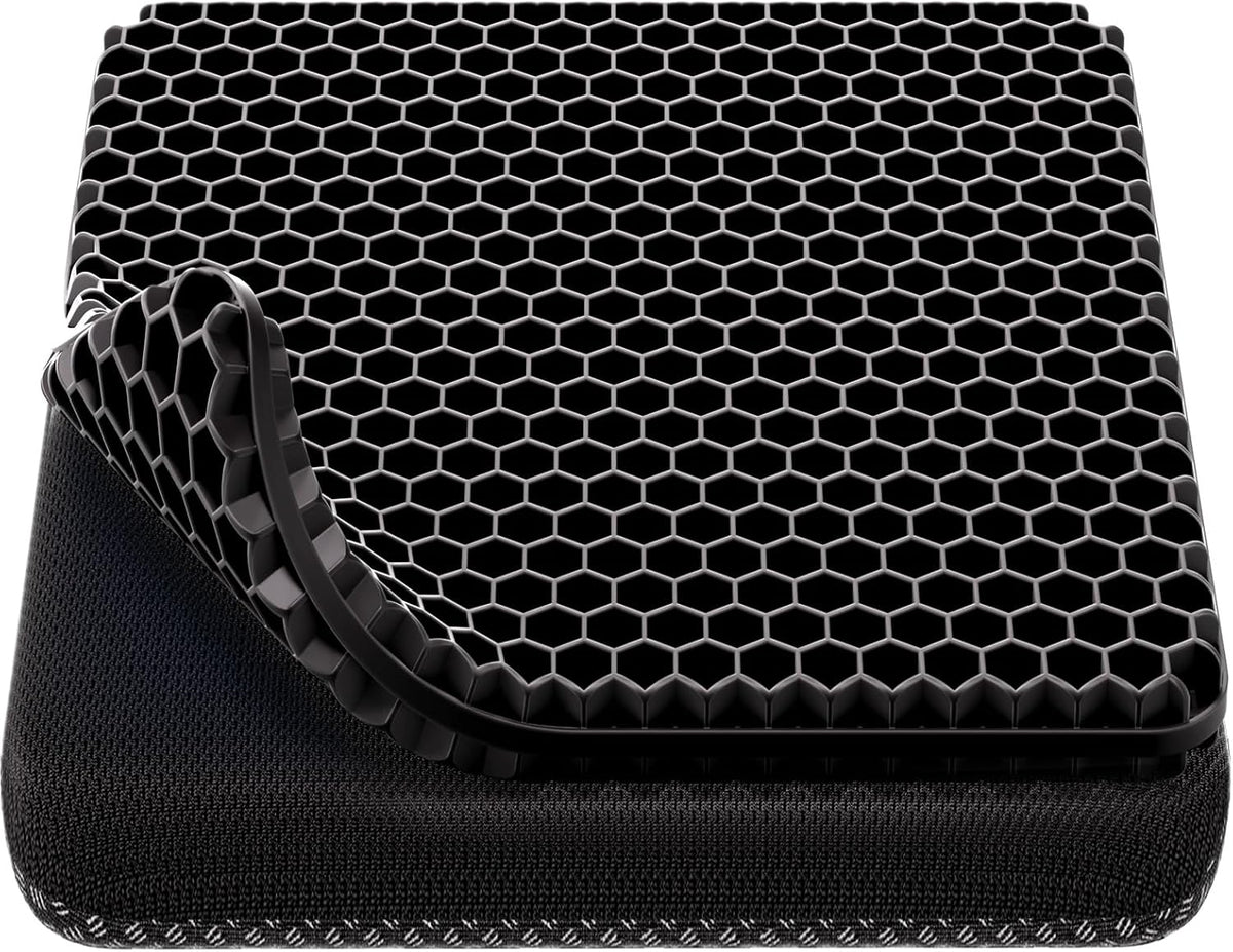 Gel Seat Cushion, Cooling Honeycomb Design for Office Chair Car Wheelchair