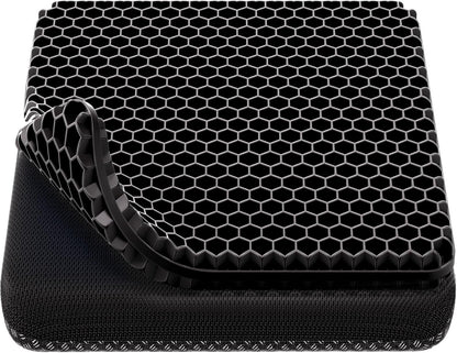Gel Seat Cushion, Cooling Honeycomb Design for Office Chair Car Wheelchair
