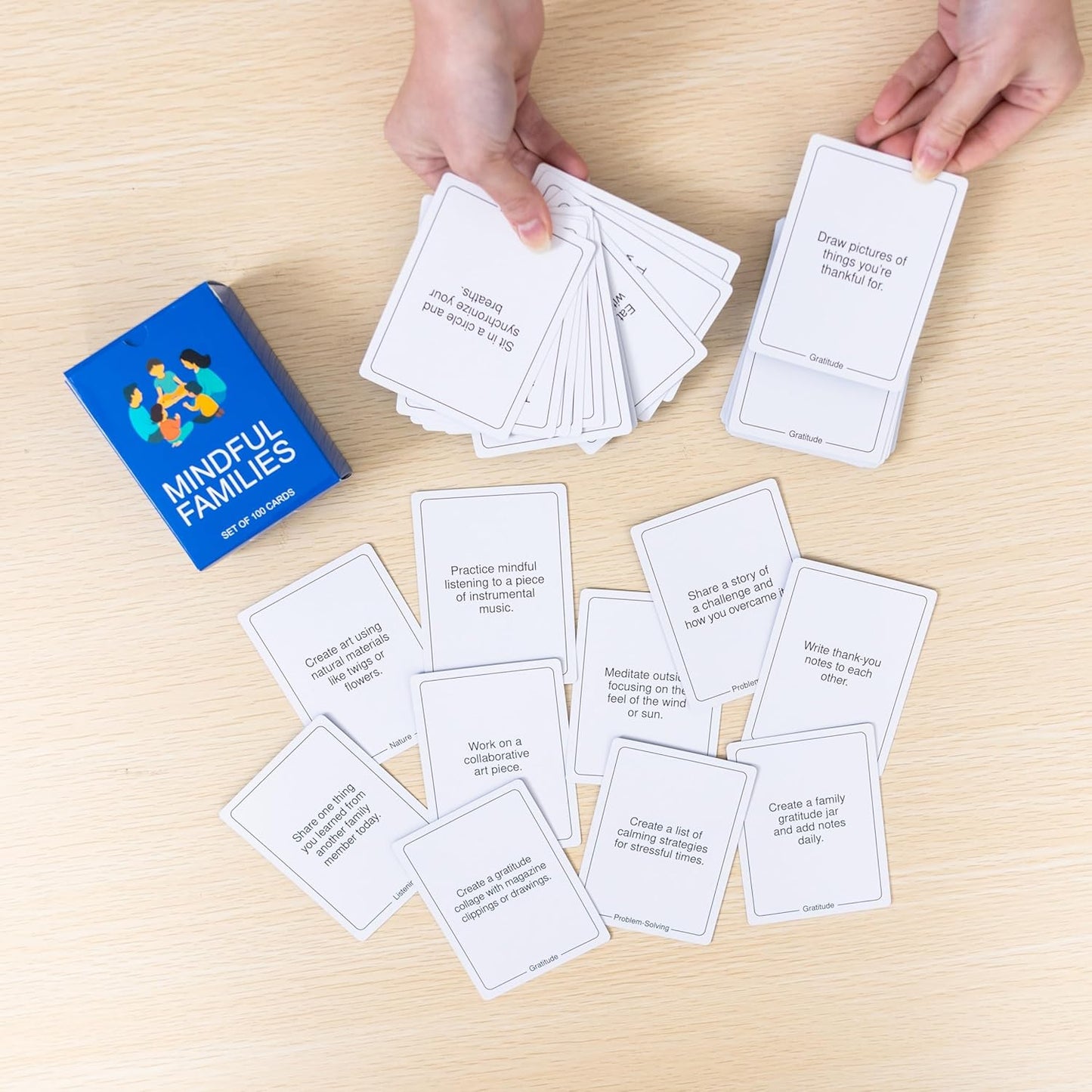 100 Mindful Work Cards – Mindfulness & Self‑Care Prompts for Professionals | Desk & Travel Deck for Stress Relief, Focus, Motivation & Well‑Being
