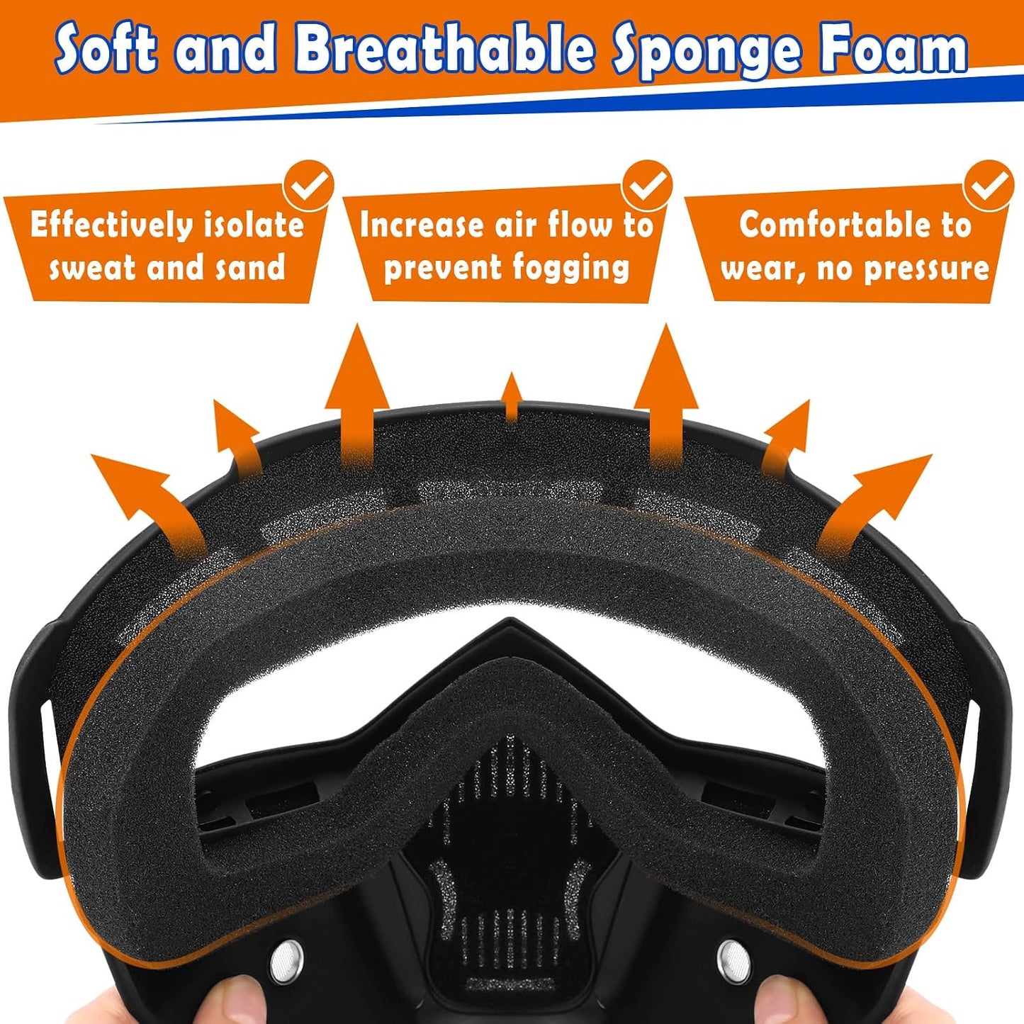 POKONBOY Detachable Masks, Tactical Mask with Goggles Compatible with Nerf Rival, Apollo, Zeus, Khaos, Atlas, & Artemis Blasters Rival Mask