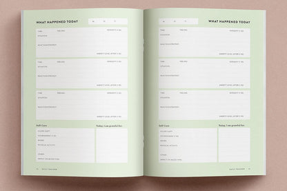 Mental Health Tracker: A Daily Journal to Manage Anxiety and Create Healthy Habits