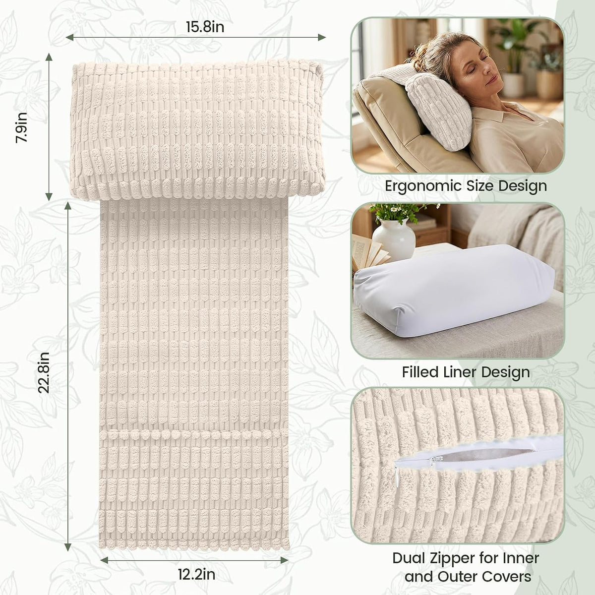 Recliner Pillow, Adjustable Neck Pillow for Recliner