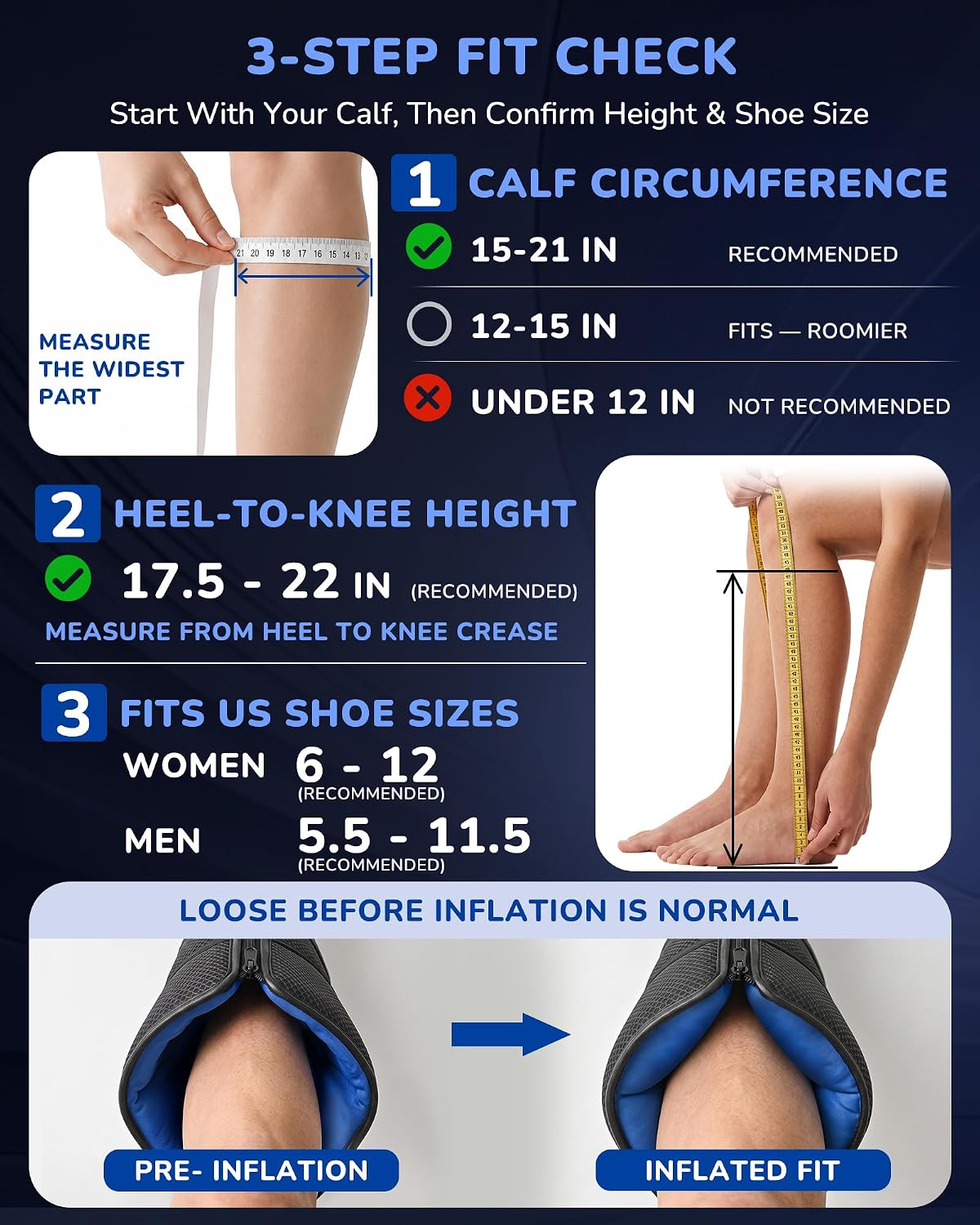 Leg Compression Massager with Heat for Circulation and Pain Relief | Sequential Full Leg Air Compression Boots, Recovery System, 6 Mode, 9 Intensity, 3 Heat, Plug-in Use, Mom, Dad, Athletes, Gym