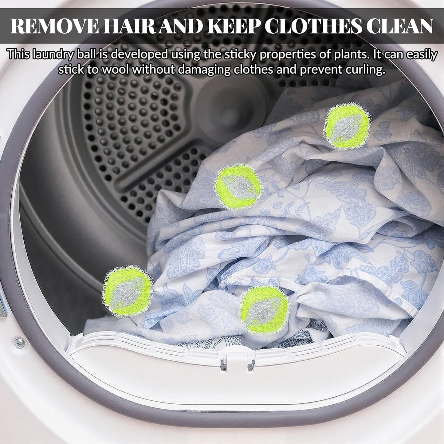 12Pcs Washing Machine Pet Hair Catcher, Pet Hair Remover for Laundry Reusable Washing Machine Dog and Cat Hairs Catcher for Removing Pets Hairs, Lint and Fur